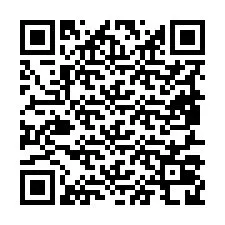 Código QR para número de telefone +19857028106