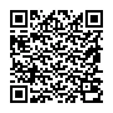 QR Code pour le numéro de téléphone +19857030261