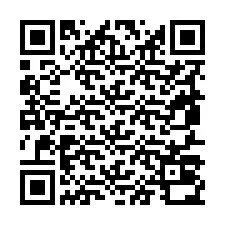 QR Code pour le numéro de téléphone +19857030900