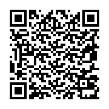 Código QR para número de teléfono +19857031100