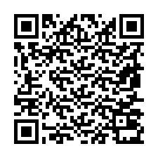 QR-koodi puhelinnumerolle +19857031385