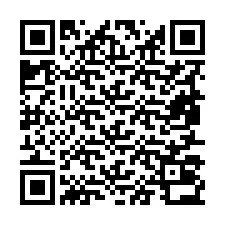 QR Code pour le numéro de téléphone +19857032187