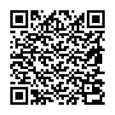 Código QR para número de teléfono +19857032281