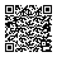 Codice QR per il numero di telefono +19857032613