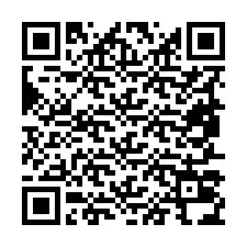 QR Code pour le numéro de téléphone +19857034433