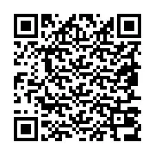 QR Code pour le numéro de téléphone +19857036028