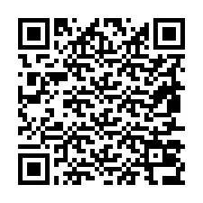 QR kód a telefonszámhoz +19857036481