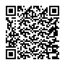 QR Code สำหรับหมายเลขโทรศัพท์ +19857036981