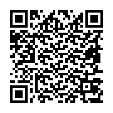 QR-code voor telefoonnummer +19857077027