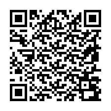 Código QR para número de telefone +19857092541