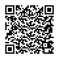 QR Code for Phone number +19857420065