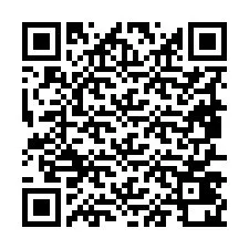 QR Code for Phone number +19857420352