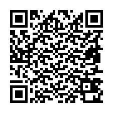QR Code for Phone number +19857420487