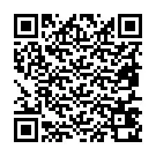 QR Code for Phone number +19857420503
