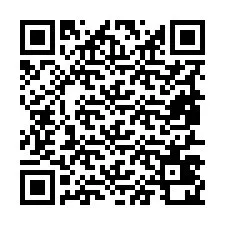 QR Code for Phone number +19857420547