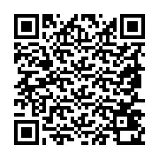 QR Code for Phone number +19857420738