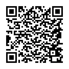 QR Code for Phone number +19857420768