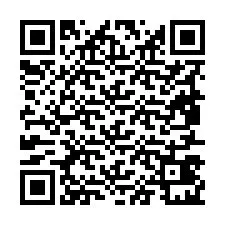 QR-Code für Telefonnummer +19857421082