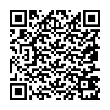 电话号码二维码 +19857421188