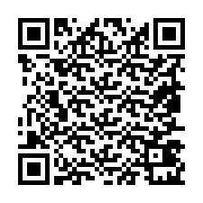 QR-koodi puhelinnumerolle +19857421199