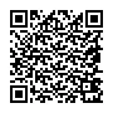 QR-Code für Telefonnummer +19857421238