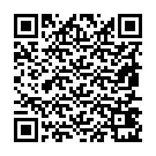 QR Code for Phone number +19857421285
