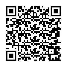 电话号码二维码 +19857421480