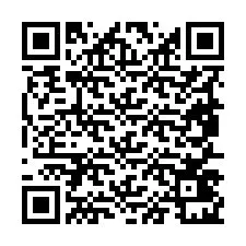 Kode QR untuk nomor Telepon +19857421732