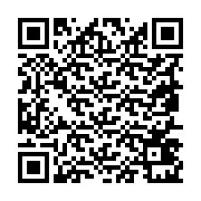 Kode QR untuk nomor Telepon +19857421748