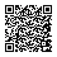 QR kód a telefonszámhoz +19857422072