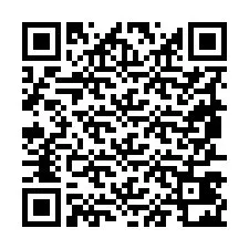 Codice QR per il numero di telefono +19857422074