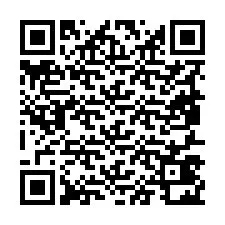 Codice QR per il numero di telefono +19857422106