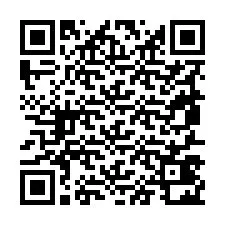 電話番号のQRコード +19857422110