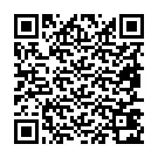 QR kód a telefonszámhoz +19857422123