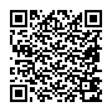 QR-code voor telefoonnummer +19857422257