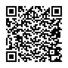 QR-code voor telefoonnummer +19857422297