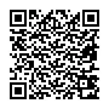 QR kód a telefonszámhoz +19857422407