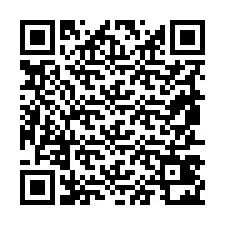 Código QR para número de teléfono +19857422471