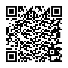 QR-Code für Telefonnummer +19857422524