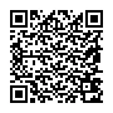 Código QR para número de telefone +19857422591