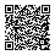 QR kód a telefonszámhoz +19857422668