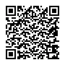 QR kód a telefonszámhoz +19857422809