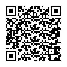 Codice QR per il numero di telefono +19857422813