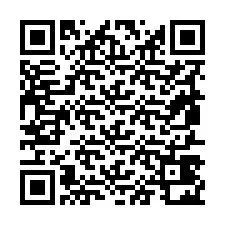 QR-code voor telefoonnummer +19857422841