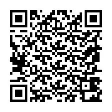 QR-koodi puhelinnumerolle +19857422851