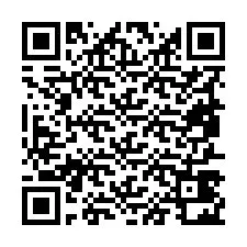 QR-code voor telefoonnummer +19857422853