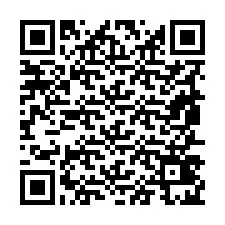 Kod QR dla numeru telefonu +19857425665