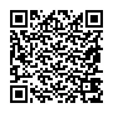 QR код за телефонен номер +19857427875