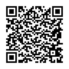 QR Code for Phone number +19857429535