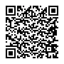 QR Code for Phone number +19857429926